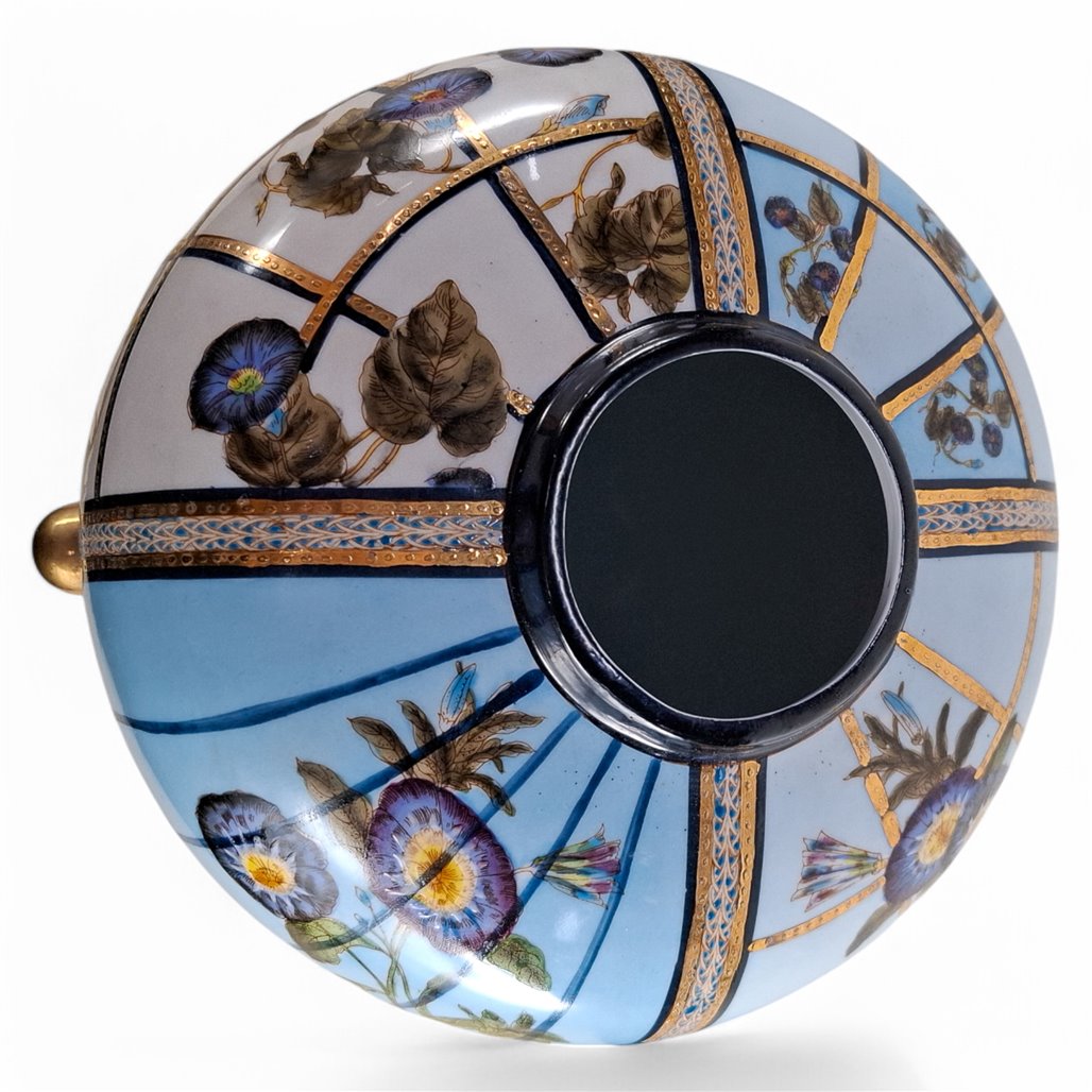 Danny's Fine Porcelain Butterfly Garden Covered Jar - CLOSEOUT