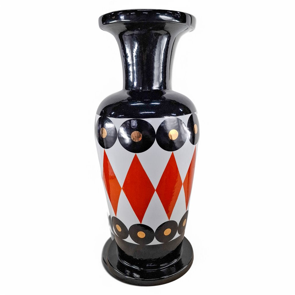 Danny's Fine Porcelain Harlequin Diamond Vase - CLOSEOUT