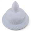 Danny's Fine Porcelain White Fishnet Covered Jar - CLOSEOUT