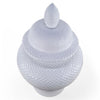 Danny's Fine Porcelain White Fishnet Covered Jar - CLOSEOUT