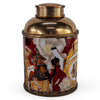 Danny's Fine Porcelain Equestrian Covered Jar - CLOSEOUT