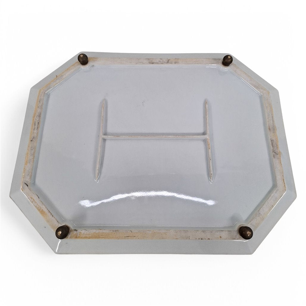 Danny's Fine Porcelain Antique Metal Tray - CLOSEOUT