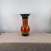 Danny's Fine Porcelain Red Black Baluster Vase - CLOSEOUT
