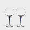 Orrefors Intermezzo Blue Bouquet Set of 2