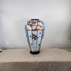 Danny's Fine Porcelain Blue Floral Lidded Jar - CLOSEOUT