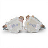 Danny's Fine Porcelain Porcelain Blue Parrot Candle Holder Pair