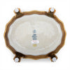 Danny's Fine Porcelain Porcelain Oval Lidded Box with Bronze Ormolu - Garden Trellis