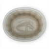 Danny's Fine Porcelain Porcelain Oval Lidded Box with Bronze Ormolu - Garden Trellis
