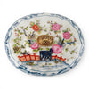 Danny's Fine Porcelain Porcelain Oval Lidded Box with Bronze Ormolu - Garden Trellis