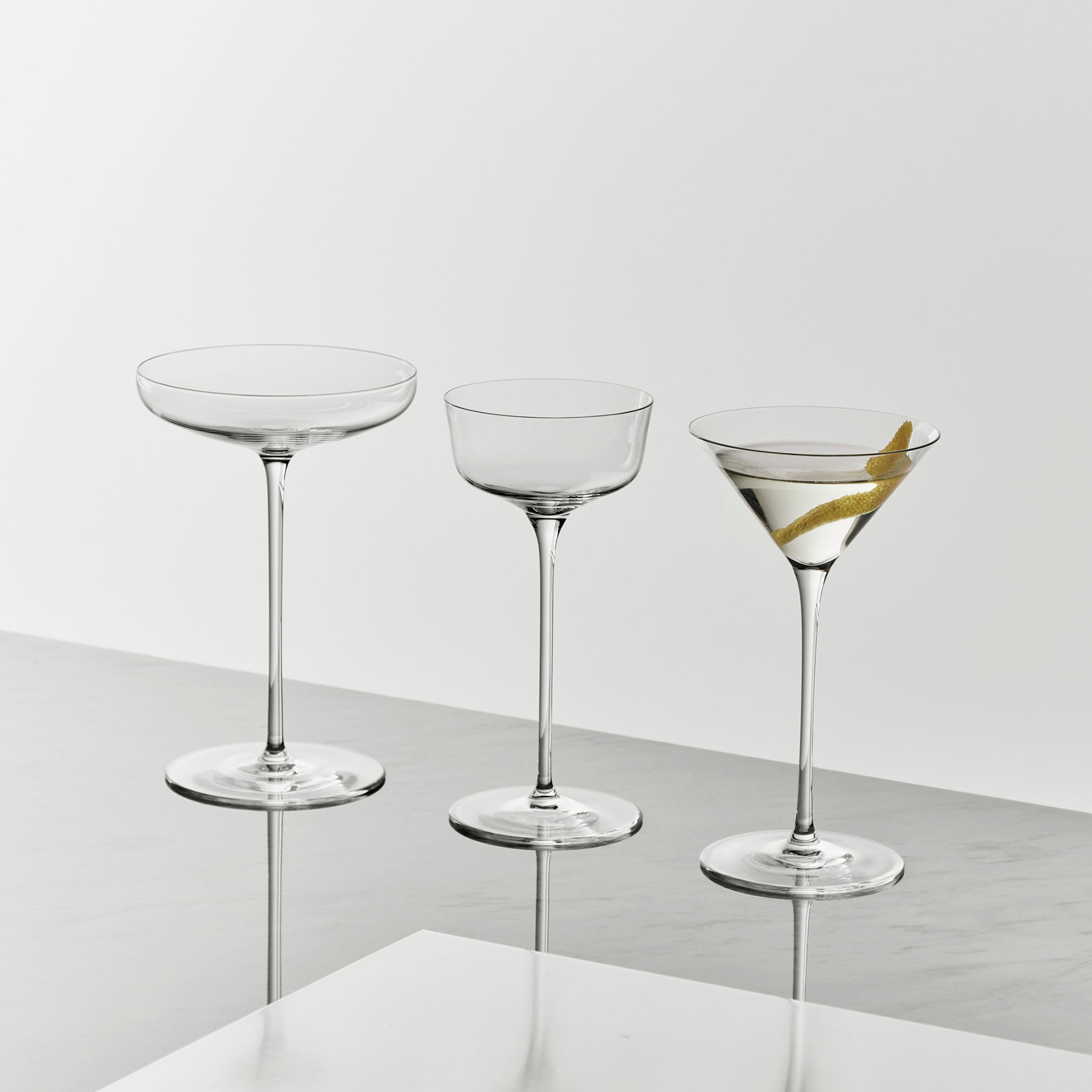 Orrefors Frantzén Martini Set of 2