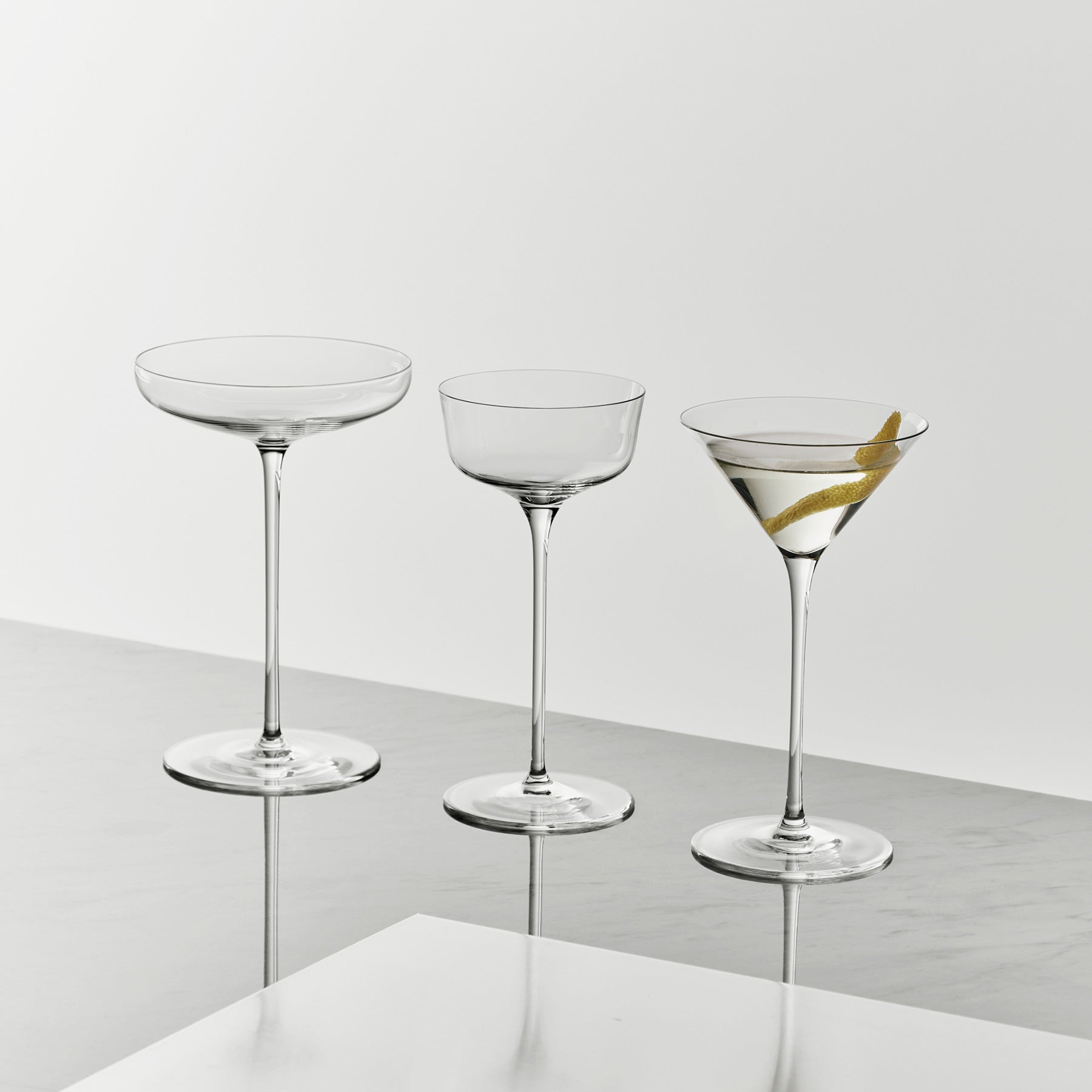 Orrefors Frantzén Nick and Nora Set of 2