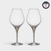 Orrefors Intermezzo Gold Aroma - Set of 2
