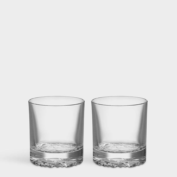 Orrefors Carat Double Old Fashioned - Set of 2