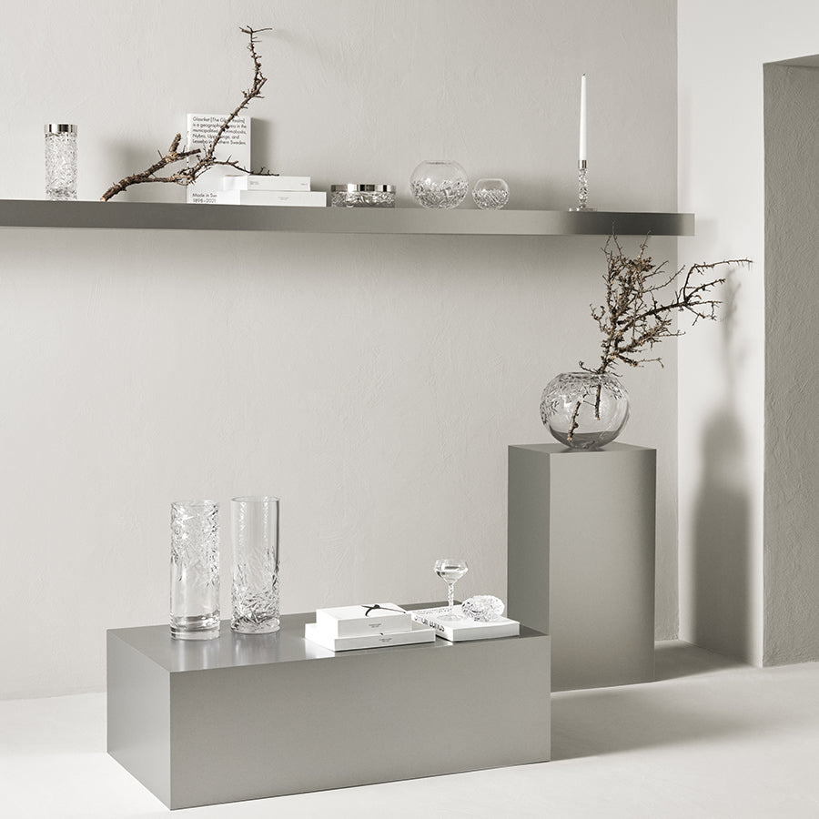 Orrefors Carat Globe Vase XL
