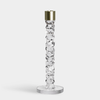 Orrefors Carat Candlestick Silver Large