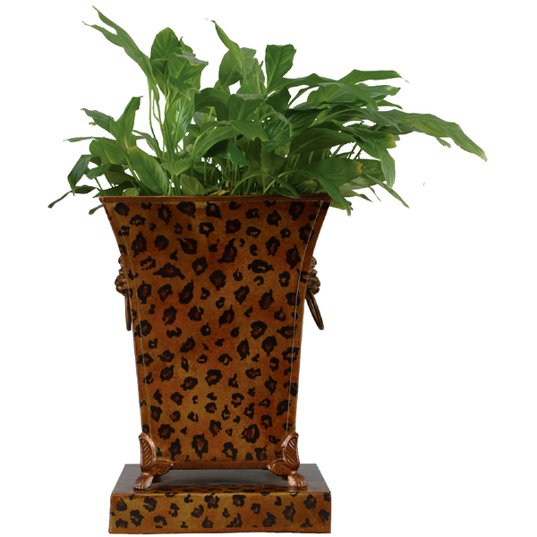 Danny's Fine Porcelain 14" Sq. Planter - Wild Skin