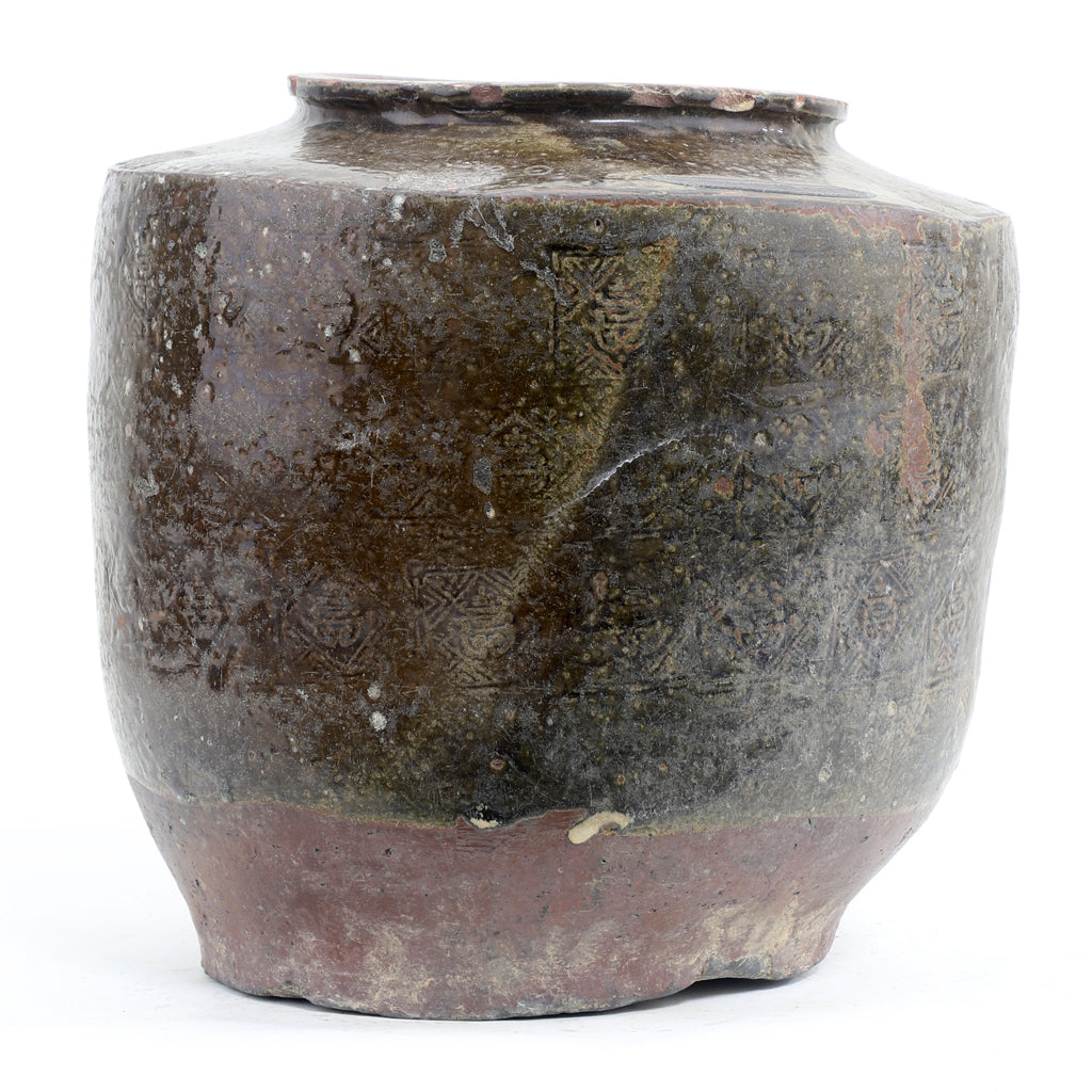 Danny's Fine Porcelain Antique Terra Cotta Jar 70802