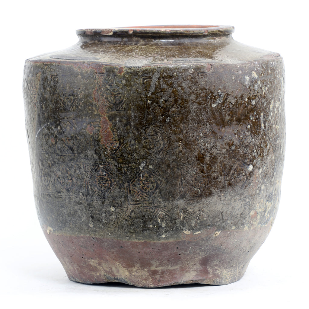 Danny's Fine Porcelain Antique Terra Cotta Jar 70802