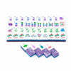 Lavender Peacock Mahjong Tile Set