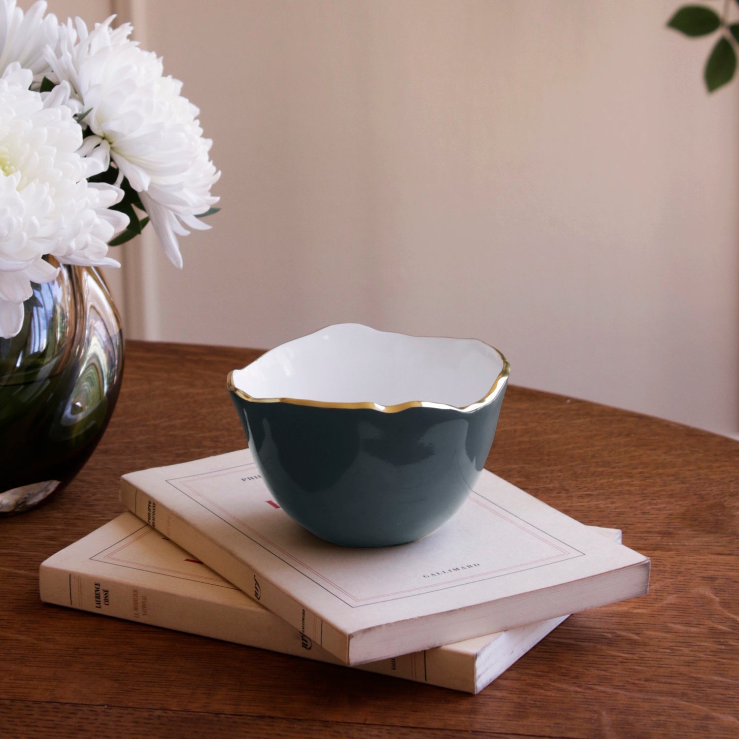 Beatriz Ball ENCANTO Osaka Small Bowl Midnight & White