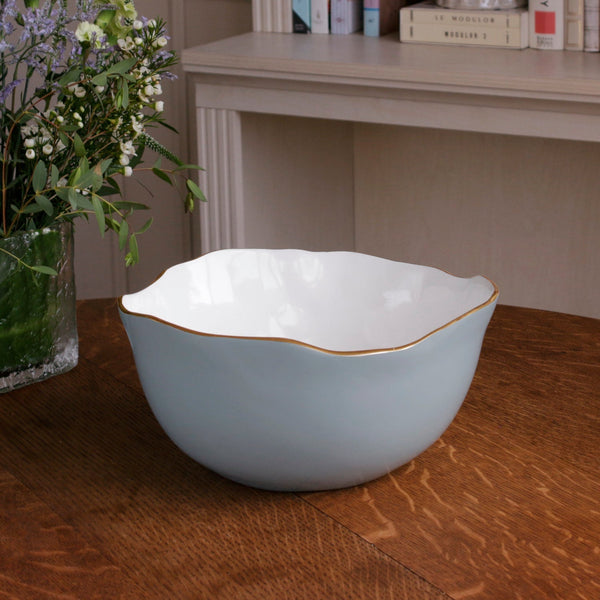 Beatriz Ball ENCANTO Osaka Large Bowl Slate & White