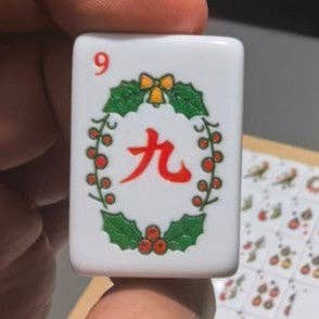 Christmas American Mahjong Tile Set – Holiday Edition