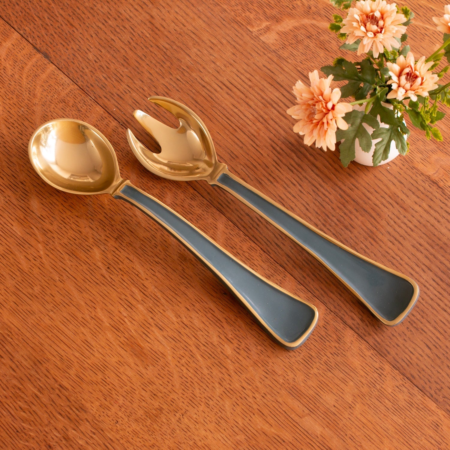Beatriz Ball ENCANTO Soho Salad Servers Midnight