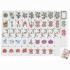 Blush and Bloom Mahjong Tile Set