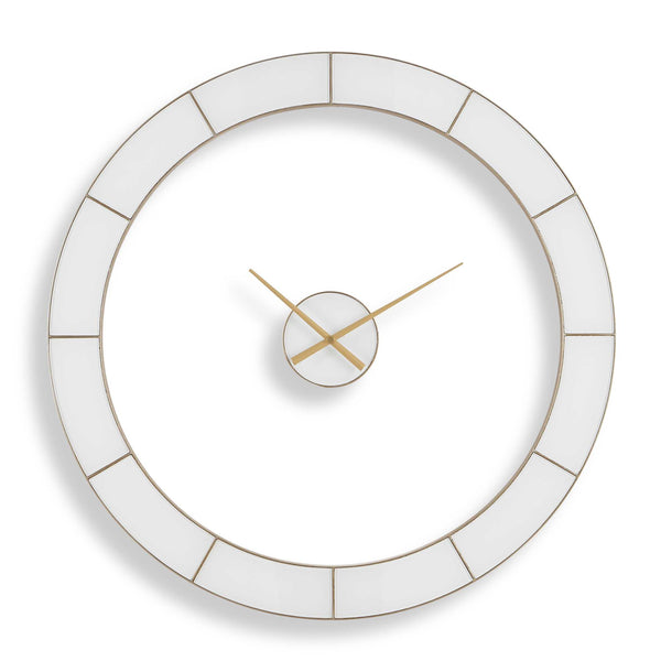 Uttermost Ivory Halo Minimalist Wall Clock