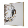 Uttermost Moon Landing Hand Painted Abstract Art
