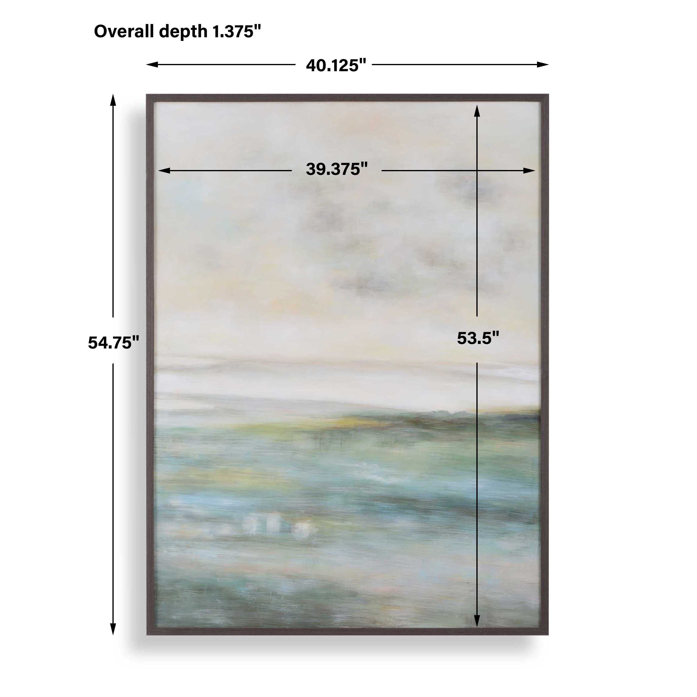 Uttermost Awakening Hand Painted Landscape Art