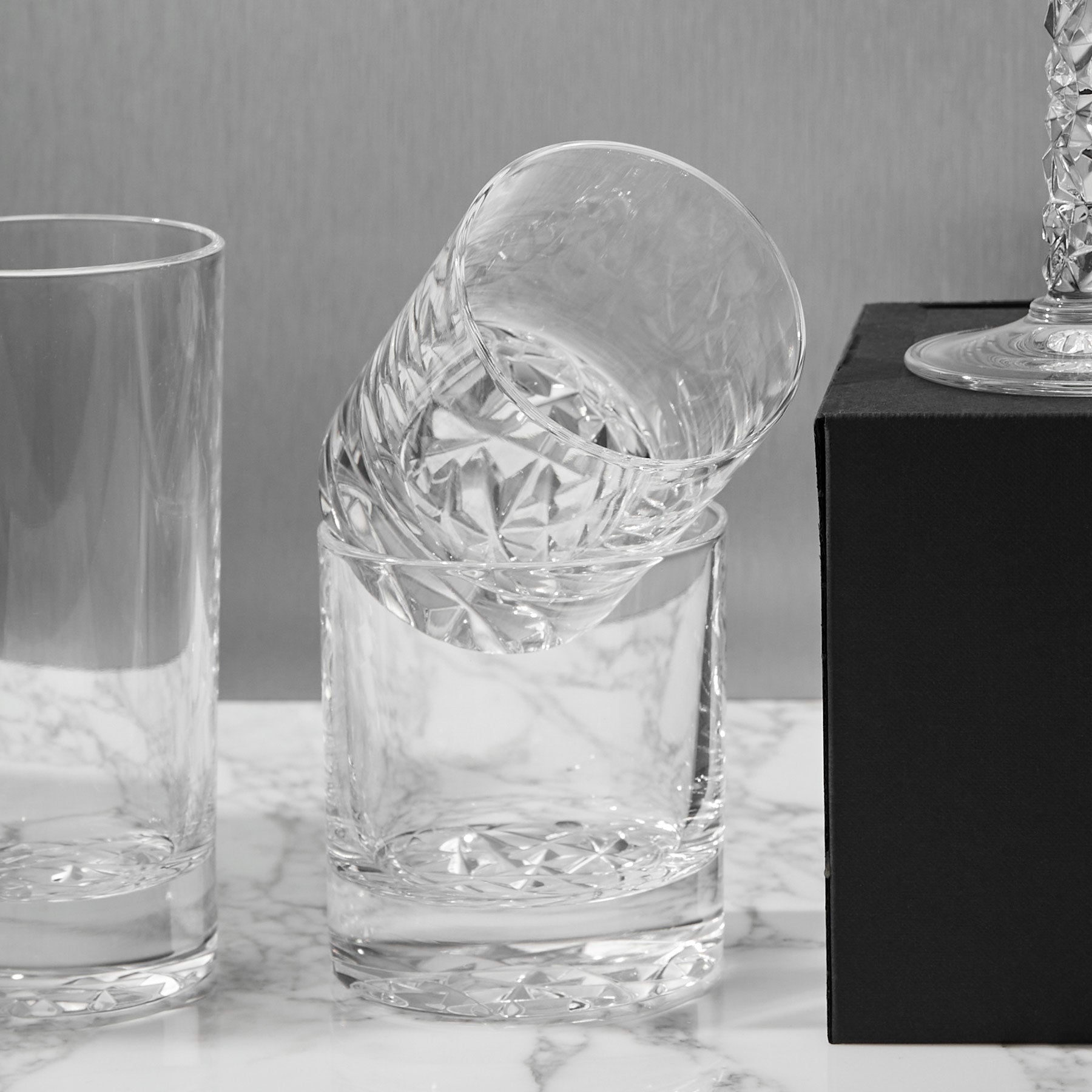 Orrefors Carat Double Old Fashioned - Set of 4