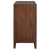 Uttermost On The Block 2 Door Walnut Cabinet