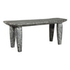 Uttermost Fade To Black Wood Bench