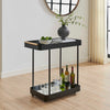 Uttermost Vesper Black Iron Bar Cart