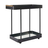 Uttermost Vesper Black Iron Bar Cart
