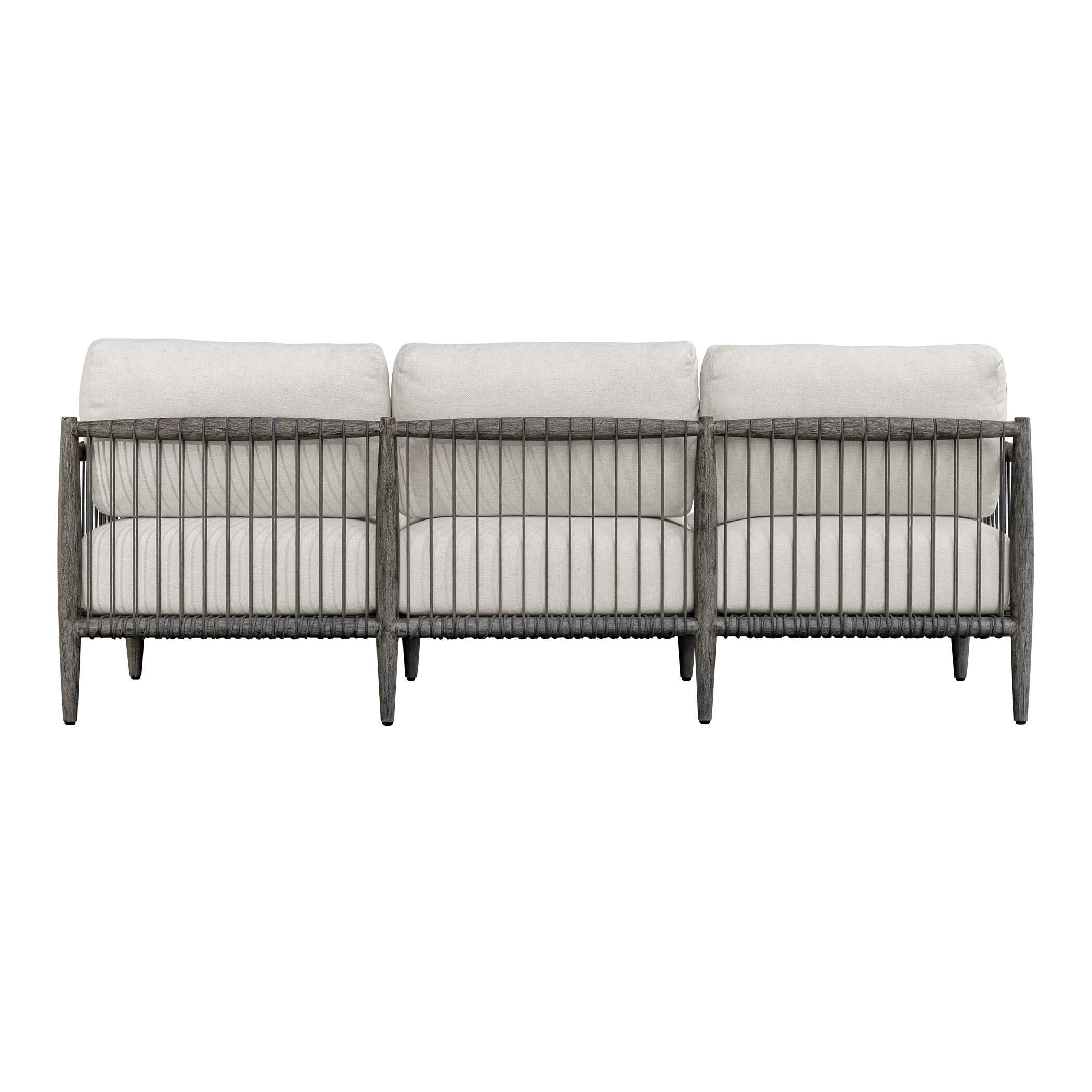 Uttermost Borneo Oyster White Outdoor Sofa