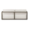 Uttermost Remsen Outdoor Gray Sofa
