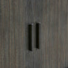 Uttermost Drury 2 Door Dark Gray Cabinet