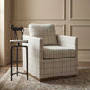 Uttermost Tobias White Marble Slab Drink Table