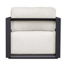 Uttermost Remsen Black/Oyster Outdoor Lounge Chair