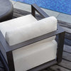 Uttermost Remsen Black/Oyster Outdoor Lounge Chair