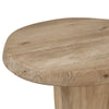 Uttermost Tiernan Reclaimed Oak Round Side Table