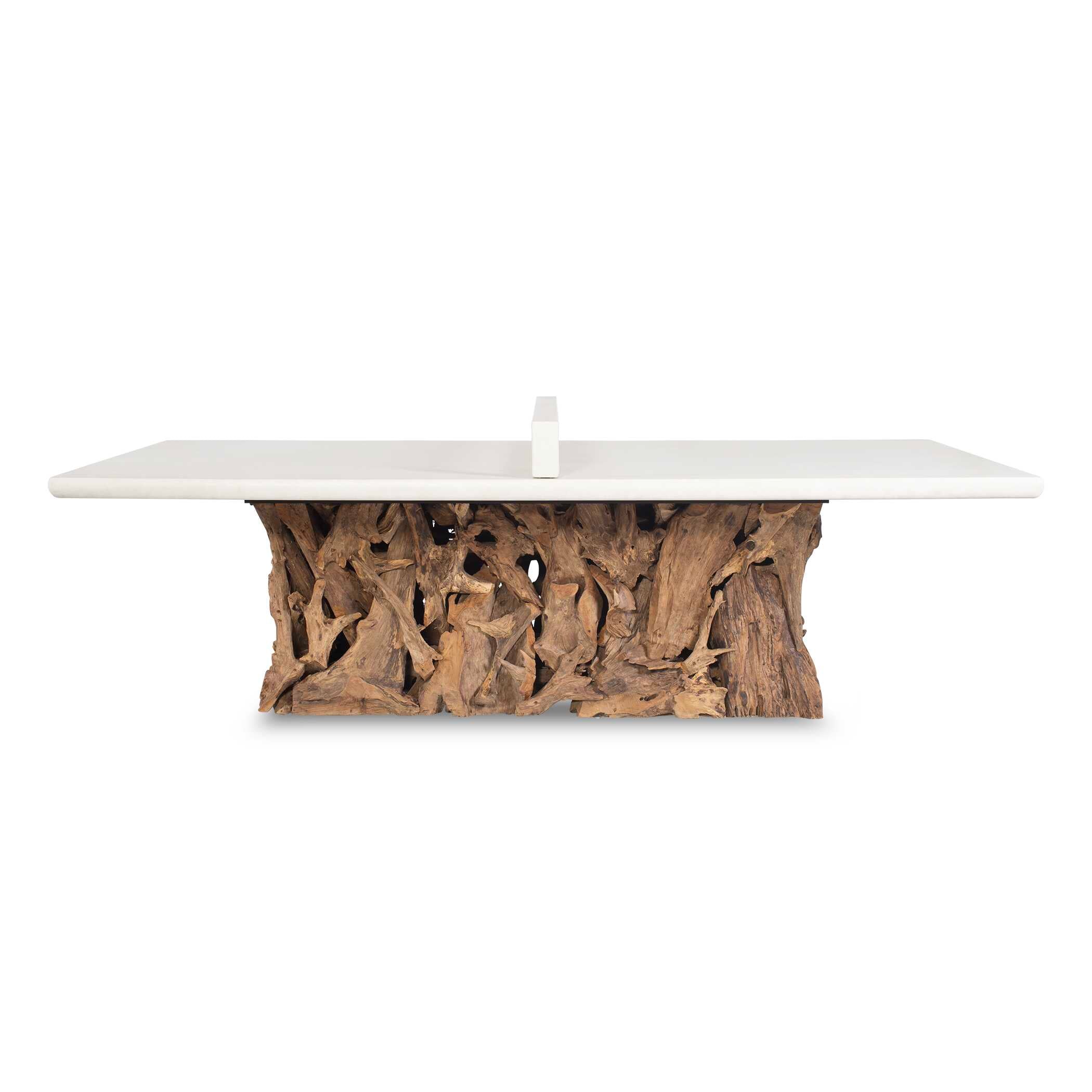 Uttermost Stonewood Indoor-Outdoor Ping-Pong Dining Table