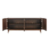 Uttermost Melbourne Mappa Burl 4 Door Cabinet