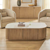 Uttermost Arik Marble Top Coffee Table