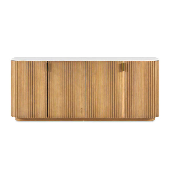 Uttermost Arik 4 Door Walnut Cabinet