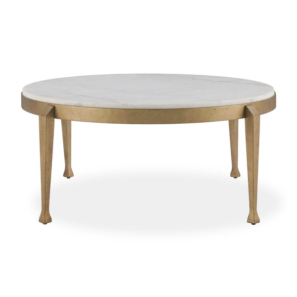 Uttermost Tylan Round Marble Coffee Table