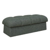 Uttermost Harlem Moss Green/ Lake Blue Bench
