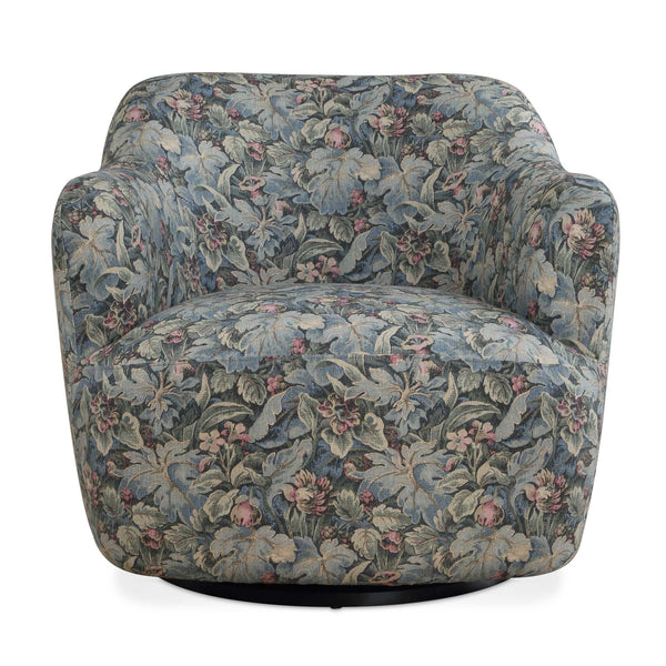 Uttermost Ansel Tapestry Swivel Chair